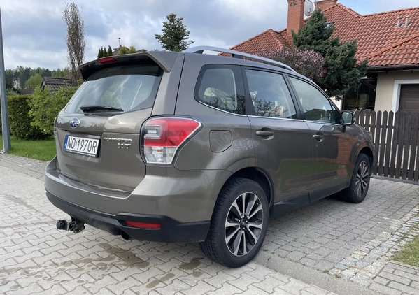 Subaru Forester cena 85000 przebieg: 98500, rok produkcji 2017 z Olsztyn małe 67